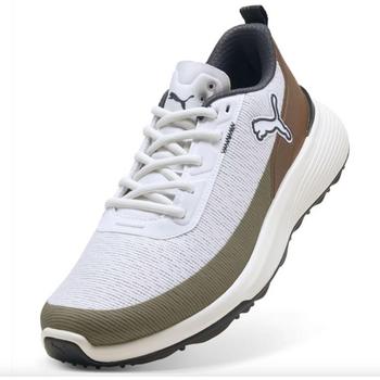 Puma Gruve Sport Golf Shoes - Puma White/Fudge/Dark Sage - main image