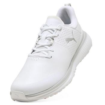Puma Fusion Grip ST Golf Shoes -  Puma White/Puma Silver/Ash Grey - main image