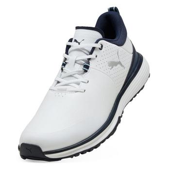 Puma Fusion Grip ST Golf Shoes -  Puma White/Puma Silver/Deep Navy - main image