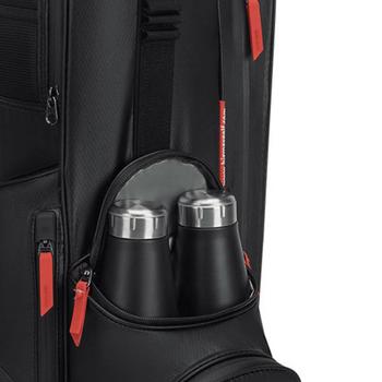 Big Max Aqua Seven H Waterproof Golf Stand Bag - Black/Red - main image