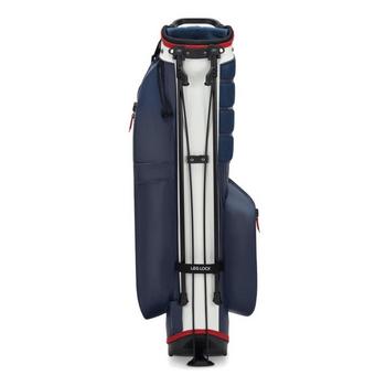 Big Max Aqua Seven H Waterproof Golf Stand Bag - Navy/White/Red - main image