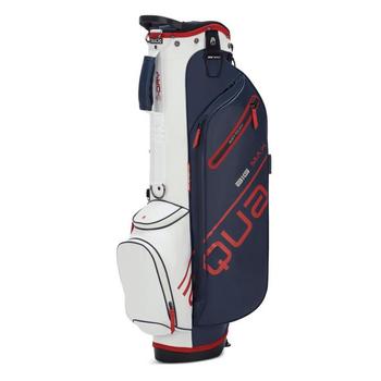 Big Max Aqua Seven H Waterproof Golf Stand Bag - Navy/White/Red - main image
