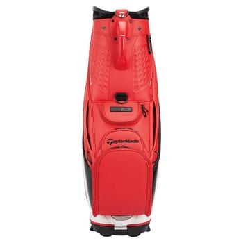 TaylorMade Stealth 2 Tour Cart Golf Bag - Red/White/Black - main image