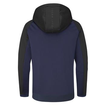 Oscar Jacobson Trapp Golf Sweater - Navy/Black - main image