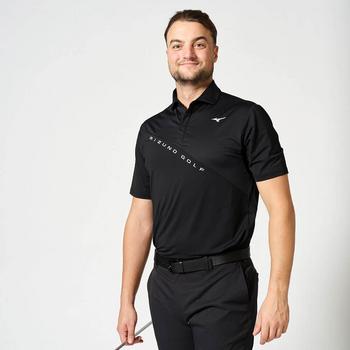 Mizuno Trace Golf Polo Shirt - Black - main image