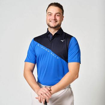 Mizuno Trace Golf Polo Shirt - Blue - main image