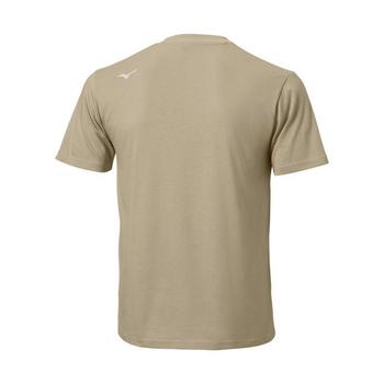 Mizuno Crossed Clubs Cotton Short Sleeve Tee Shirt - Elm - main image