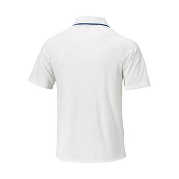 Mizuno Classic Pique Short Sleve Golf Polo Shirt - Optic White - main image