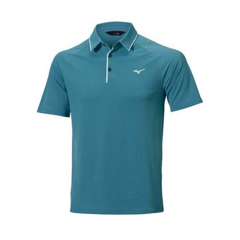 Gold Gear Direct - Mizuno Classic Pique Short Sleve Golf Polo Shirt - Larkspur