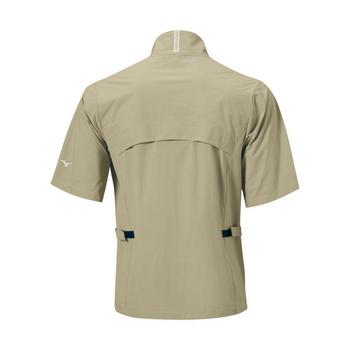 Mizuno Motion Half Zip Water Repellent Light Wind Top - Elm - main image