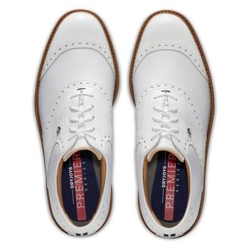 FootJoy Premiere Series Wilcox Golf Shoes - White/Grey
