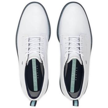 FootJoy Premiere Series Field Golf Shoes - White/Mint/Blue - main image