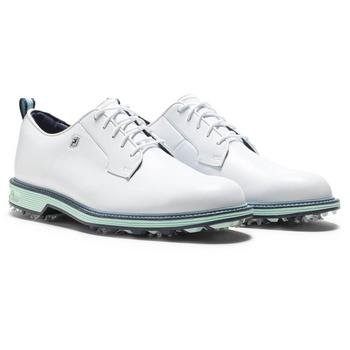FootJoy Premiere Series Field Golf Shoes - White/Mint/Blue - main image