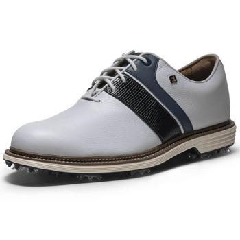 FootJoy Premiere Series Packard Golf Shoes - White/Navy/White - main image