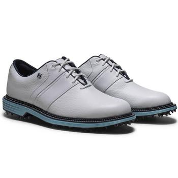 FootJoy Premiere Series Packard Golf Shoes - White/Navy/Blue - main image