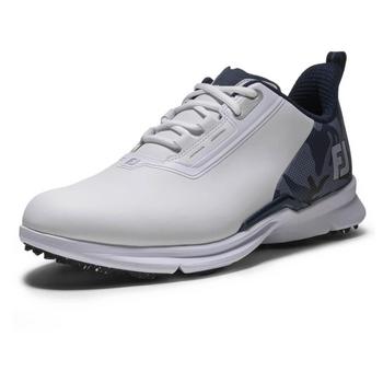 FootJoy Fuel Golf Shoes - White/Navy/Silver - main image