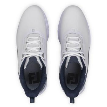 FootJoy Fuel Golf Shoes - White/Navy/Silver - main image