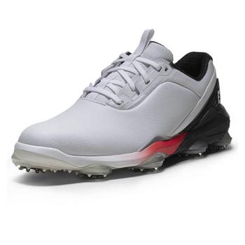 FootJoy Tour Alpha 2.0 Golf Shoes - White/Black/Red - main image