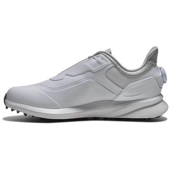 FootJoy Pro SL BOA Golf Shoes - White/White/Grey - main image