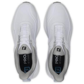 FootJoy Pro SL BOA Golf Shoes - White/White/Grey - main image