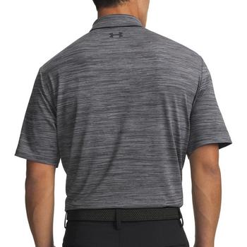 Under Armour UA Matchplay Golf Polo Shirt - Castlerock/Steel/Black - main image