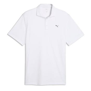 Puma Pure 3.0 Golf Polo Shirt - White Glow