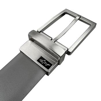 Greg Norman Reversible Leather Belt - Grey/White - main image