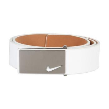 Nike Women's Leather Swoosh Golf Belt - White - main image