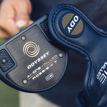 Odyssey Ai-ONE Milled Rossie V T Double Bend Golf Putter - main image