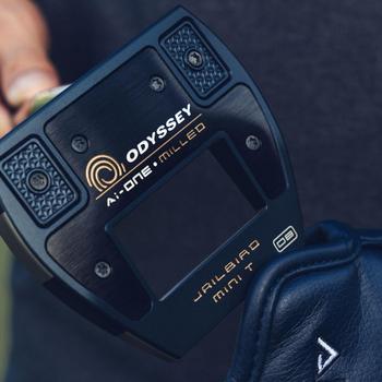 Odyssey Ai-ONE Milled Jailbird Mini T Double Bend Golf Putter - main image