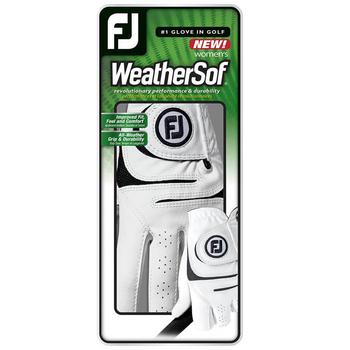 FootJoy WeatherSof Ladies Allweather Golf Glove - White - main image