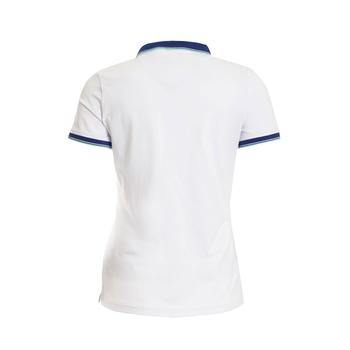 Green Lamb Patsy Jersey Club Polo - White / Ocean - main image