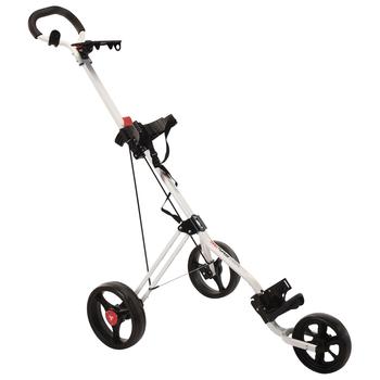 FastFold Trimaster 3 Wheel Golf Trolley - White - main image