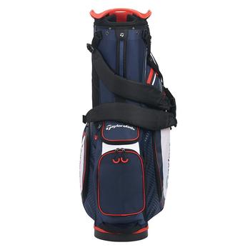 TaylorMade 8.0 Golf Stand Bag - Navy/White/Red - main image