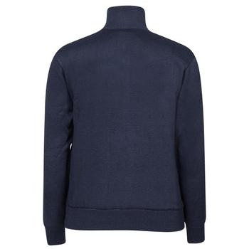 Oscar Jacobson Orson Half Zip Lined Golf Sweater - Navy - main image