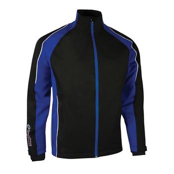 Sunderland Vancouver Pro Waterproof Golf Jacket - Black/Electric Blue - main image
