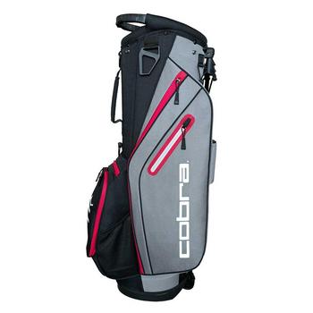 Gold Gear Direct - Cobra Signature Golf Stand Bag - Grey/Red/Black