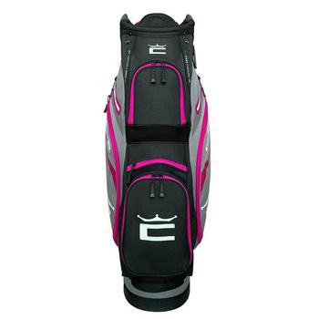 Cobra Signature Golf Cart Bag - Grey/Pink/Black - main image