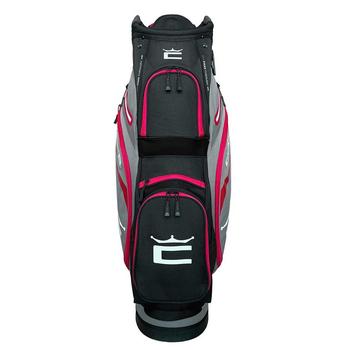 Cobra Signature Golf Cart Bag - Grey/Red/Black - main image