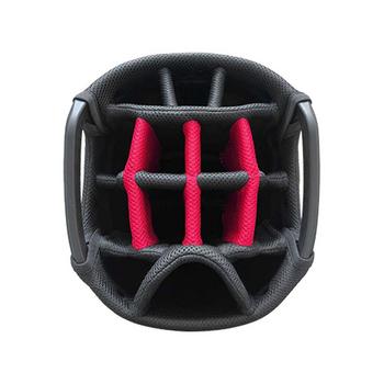 Cobra Signature Golf Cart Bag - Grey/Red/Black - main image