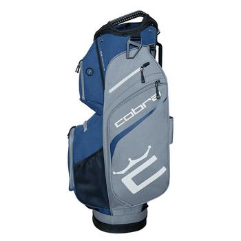 Gold Gear Direct - Cobra Signature Golf Cart Bag - Grey/Navy