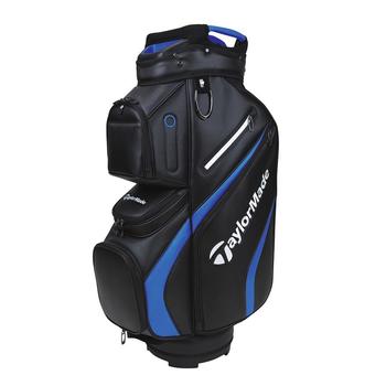 TaylorMade Golf Deluxe Cart Bag - Black/Blue - main image