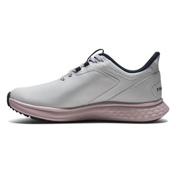 FootJoy Pulse Womens Golf Shoes - White/Navy/Pink - main image