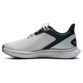 FootJoy Pulse Womens Golf Shoes - White/Navy/Blue - main image
