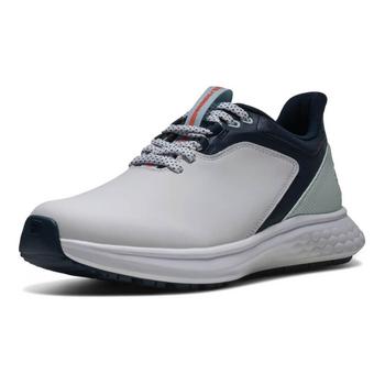 FootJoy Pulse Womens Golf Shoes - White/Navy/Blue - main image