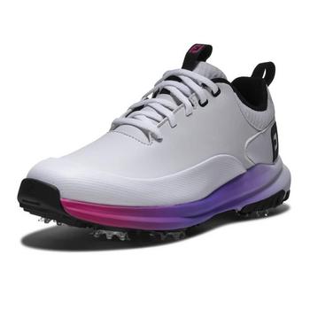 FootJoy Tour Rival Womens Golf Shoes - White/Silver/Pink - main image