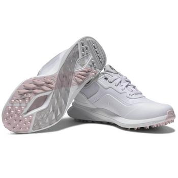 FootJoy Pro SL Womens Golf Shoes - White/Grey - main image