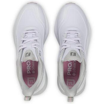 FootJoy Pro SL Womens Golf Shoes - White/Grey - main image