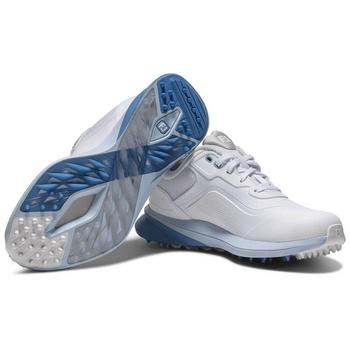FootJoy Pro SL Womens Golf Shoes - White/Blue - main image