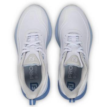 FootJoy Pro SL Womens Golf Shoes - White/Blue - main image